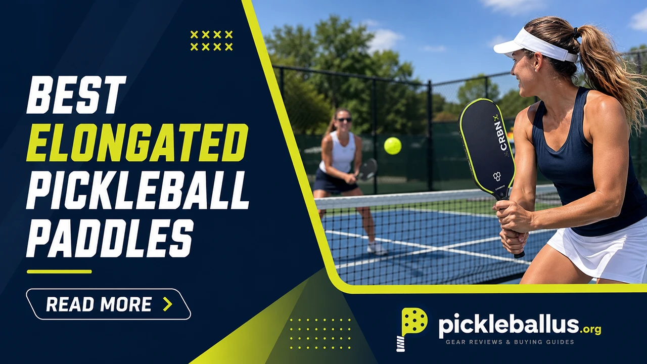 Best Elongated Pickleball Paddles
