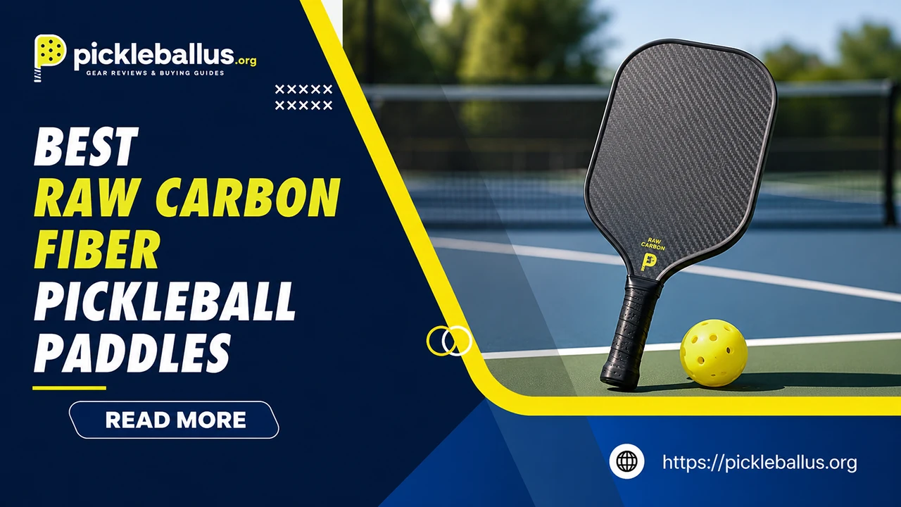 Best Raw Carbon Fiber Pickleball Paddles