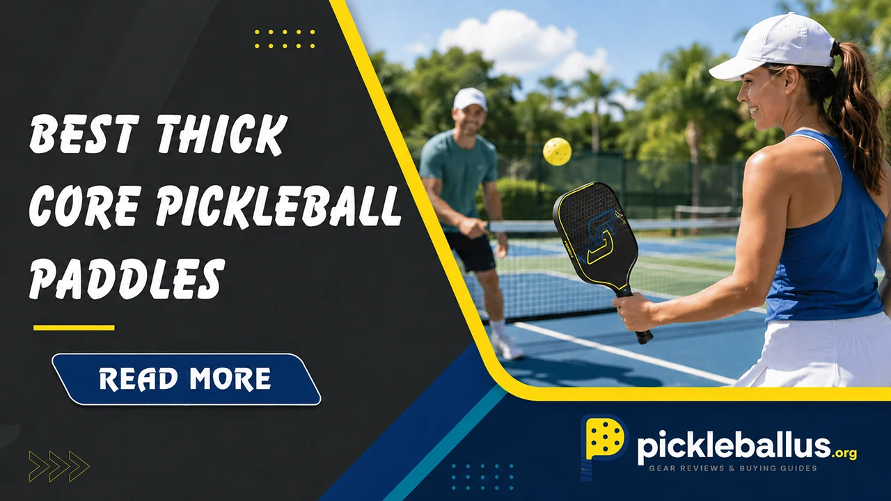 Best Thick Core Pickleball Paddles