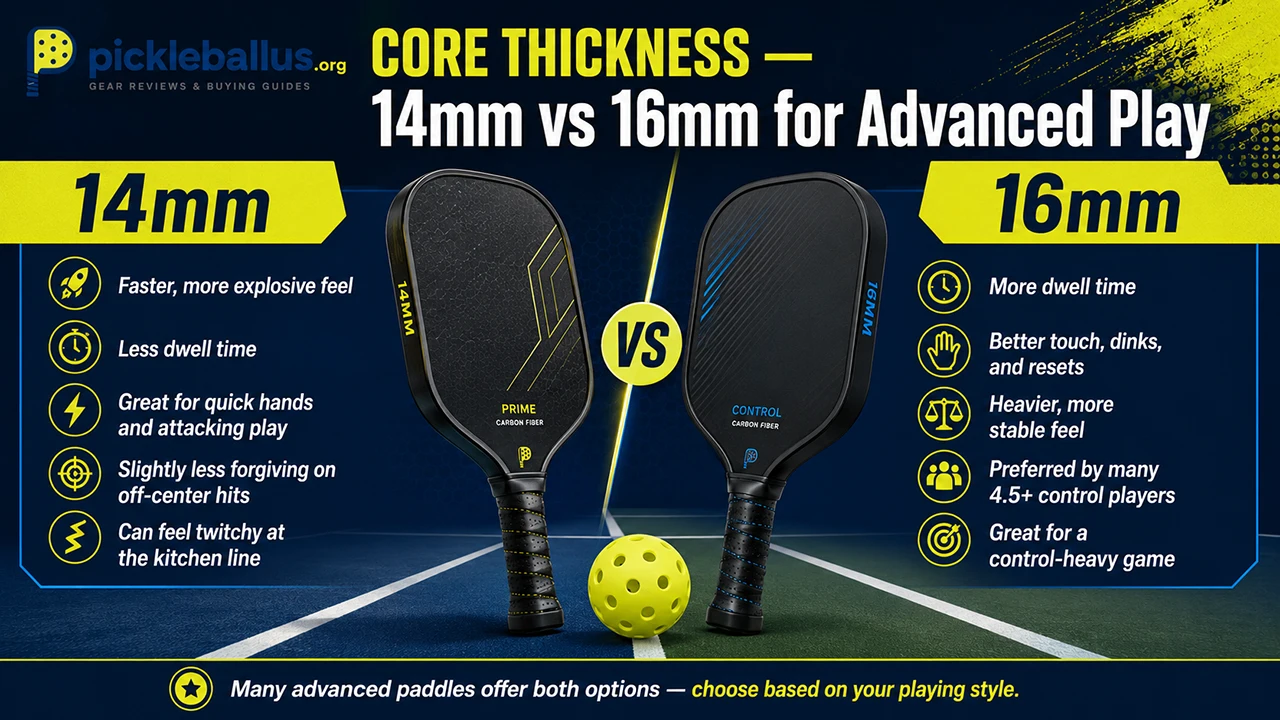 Core Thickness — 14mm vs 16mm for Advanced Play