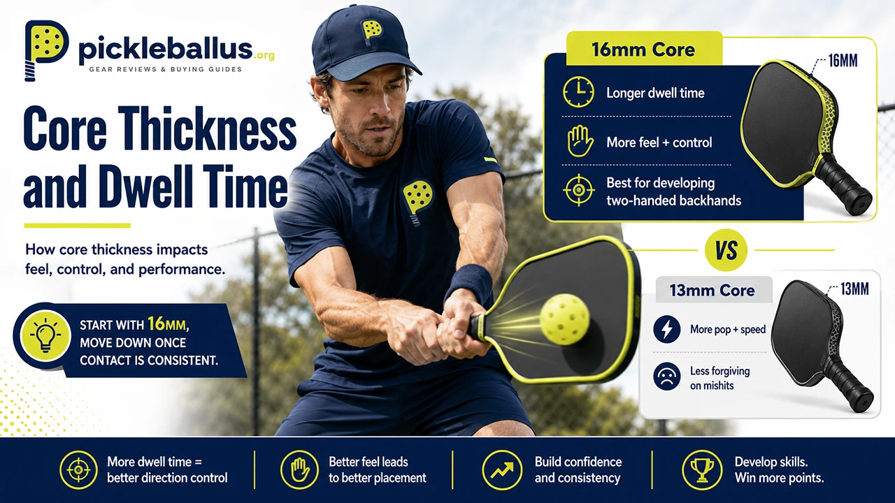 Core Thickness and Dwell Time