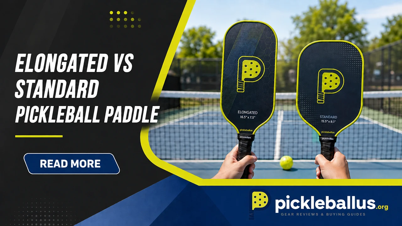 Elongated vs Standard Pickleball Paddle
