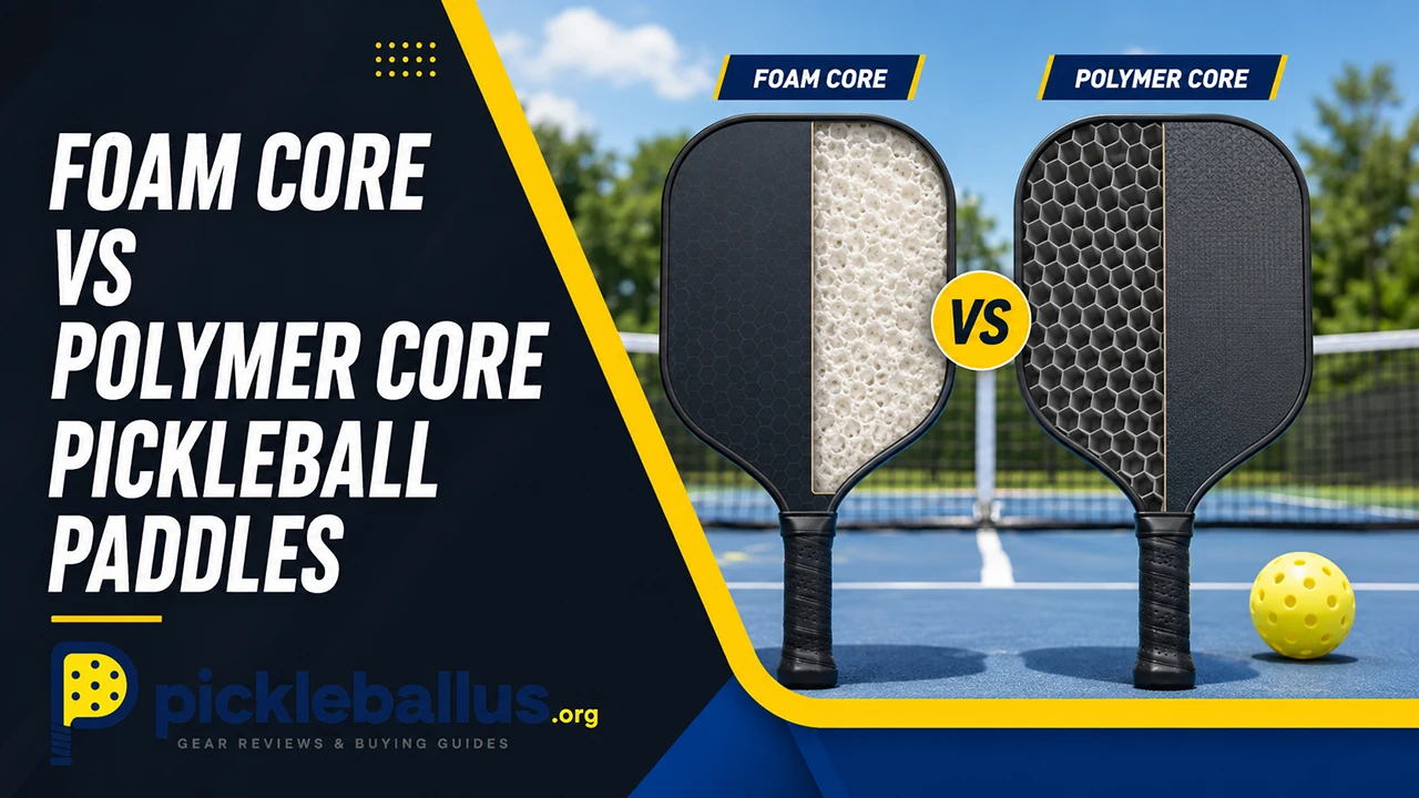 Foam Core vs Polymer Core Pickleball Paddles