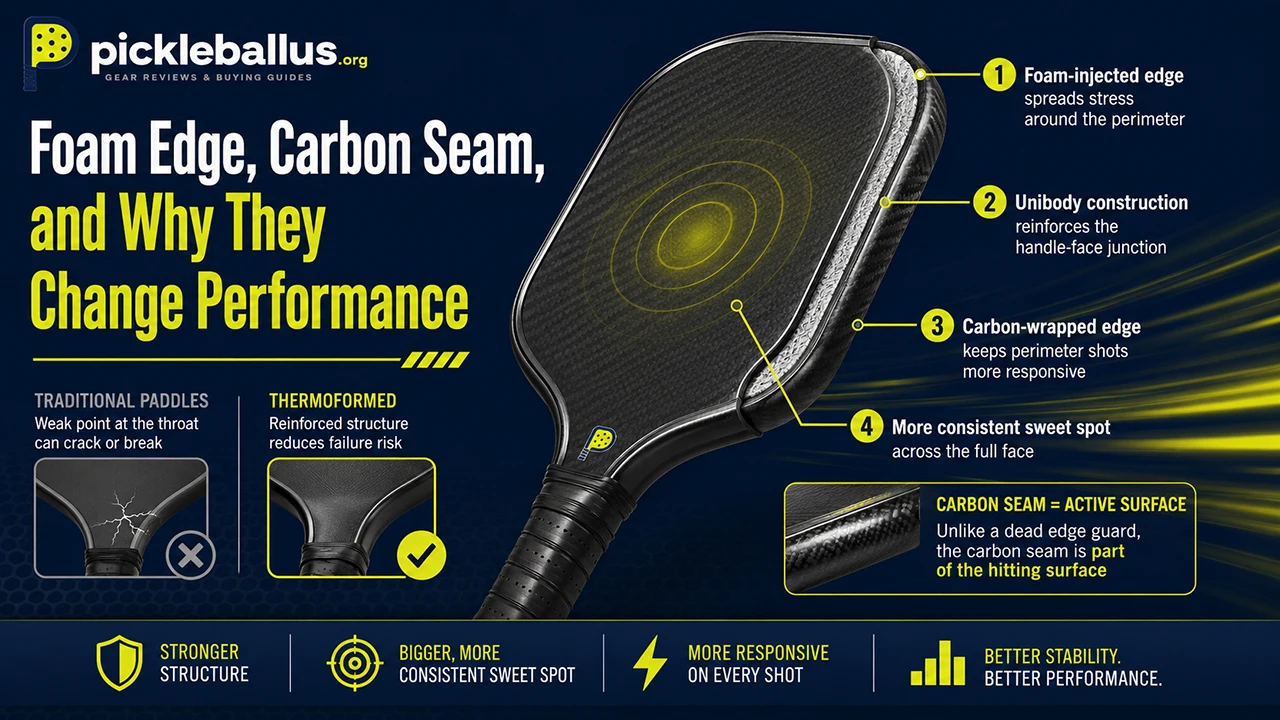 Foam Edge, Carbon Seam, and Why They Change Performance