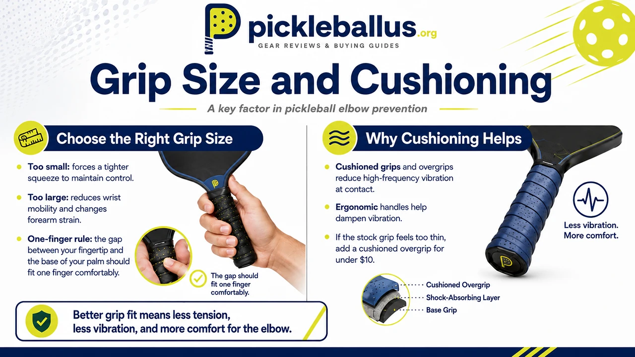 Grip Size and Cushioning