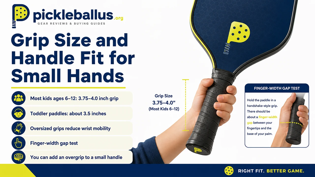 Grip Size and Handle Fit for Small Hands