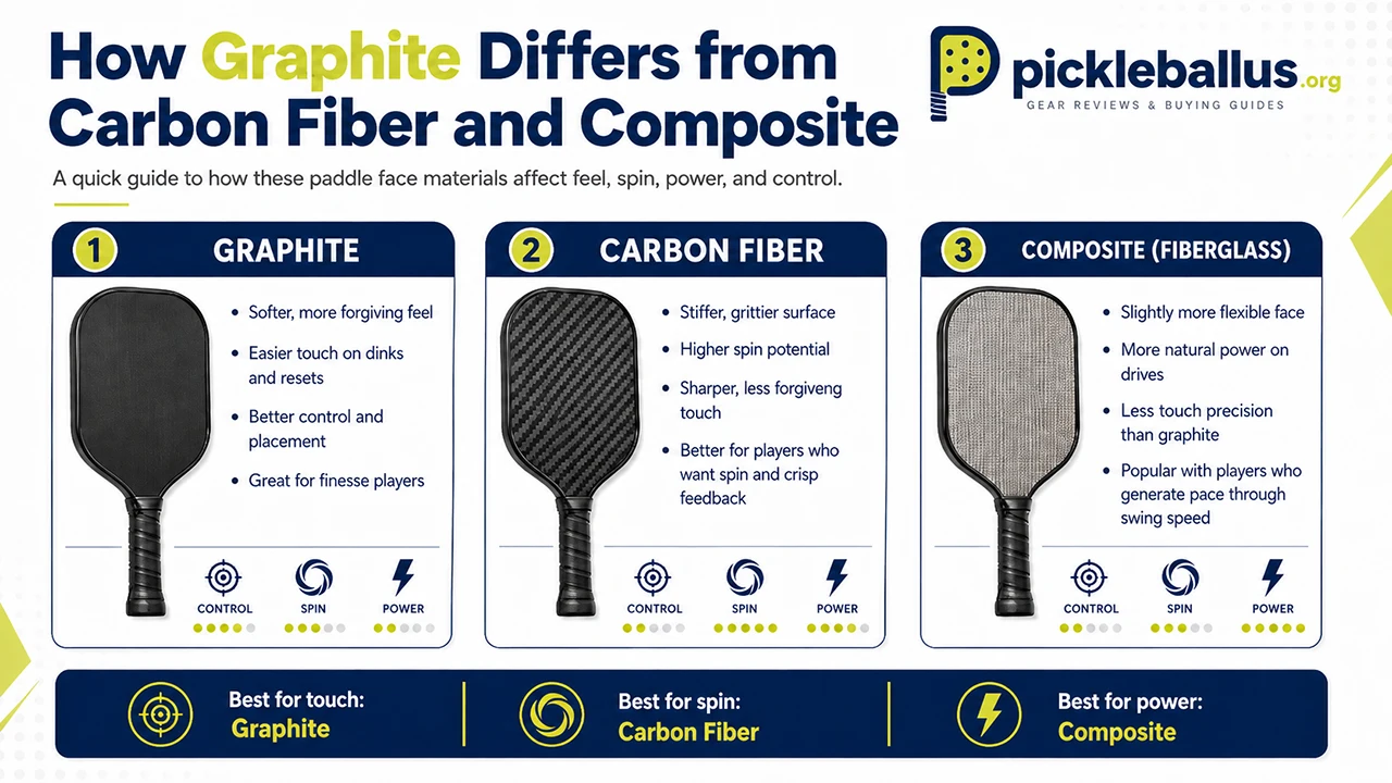 How Graphite Differs from Carbon Fiber and Composite