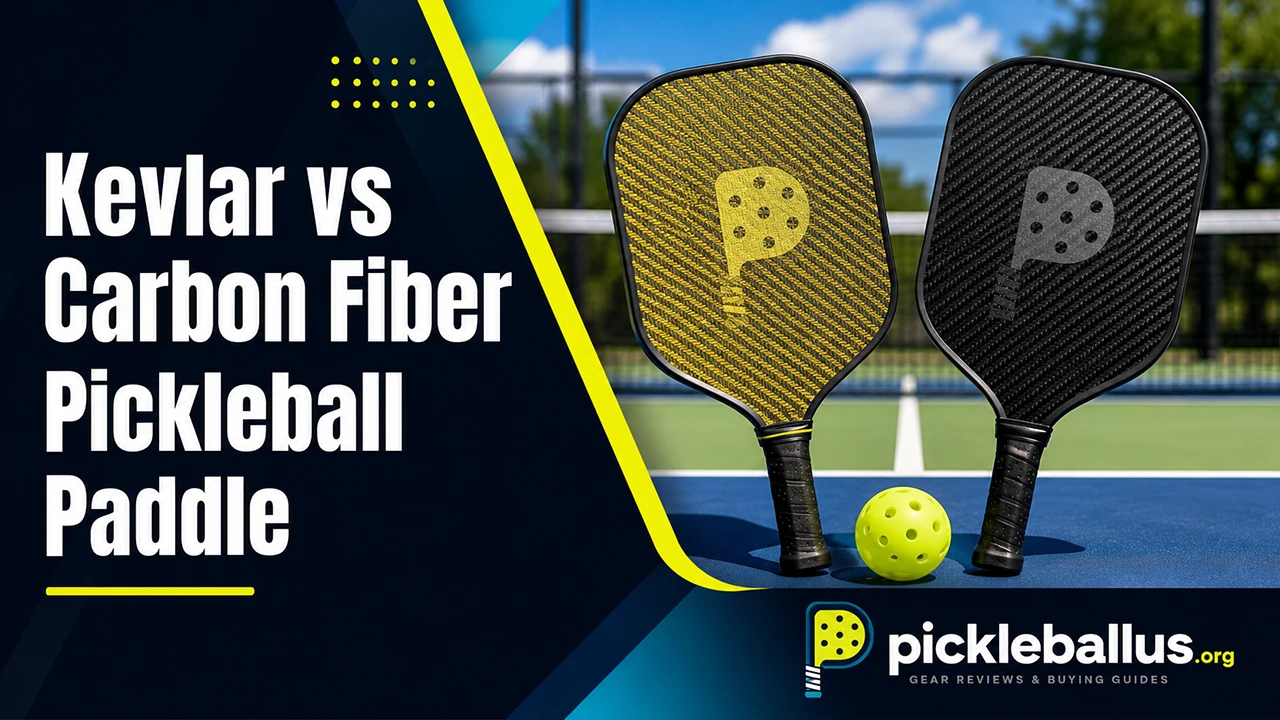 Kevlar vs Carbon Fiber Pickleball Paddle