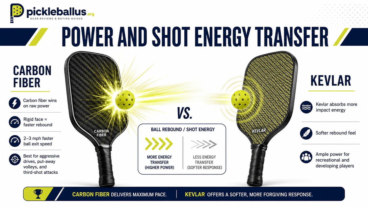 Power and Shot Energy Transfer