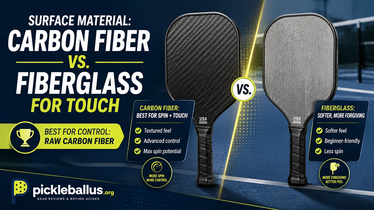 Surface Material: Carbon Fiber vs. Fiberglass for Touch