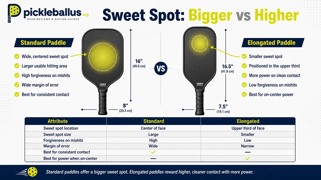 Sweet Spot: Bigger vs Higher