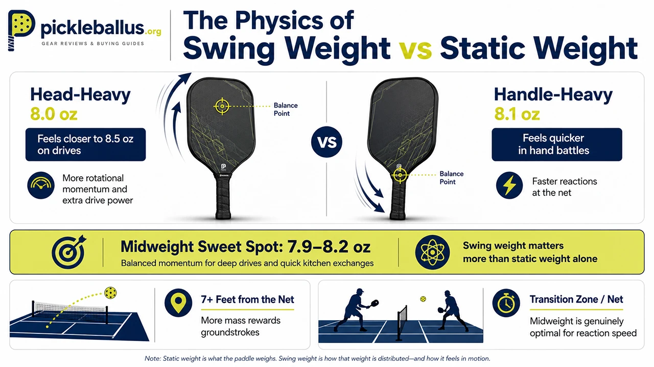 The Physics of Swing Weight vs Static Weight
