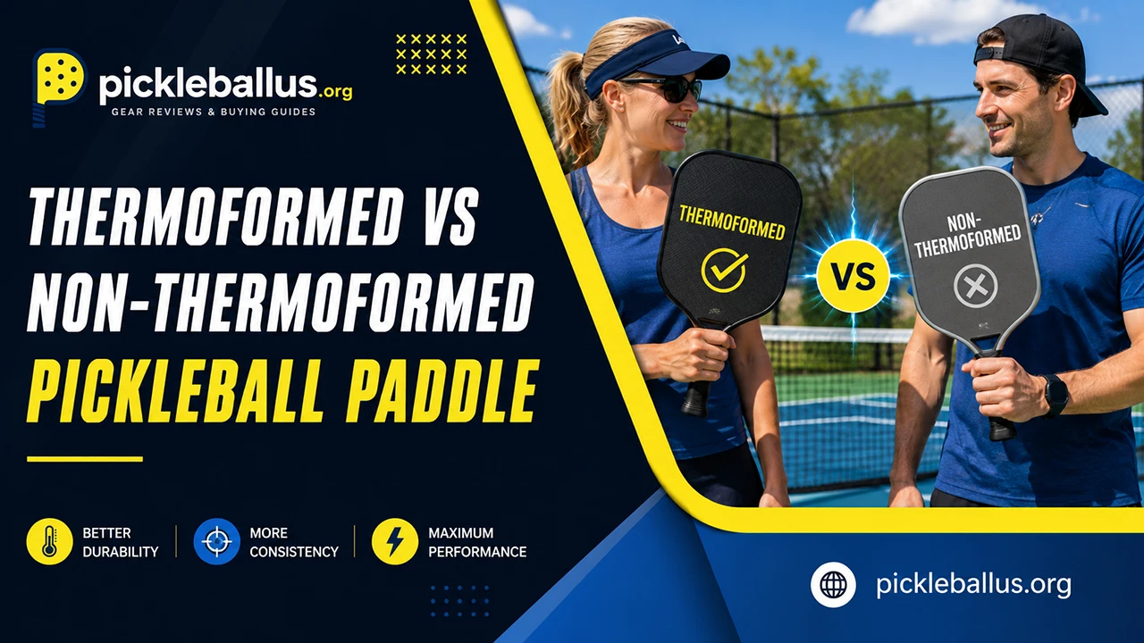 Thermoformed vs Non-Thermoformed Pickleball Paddle