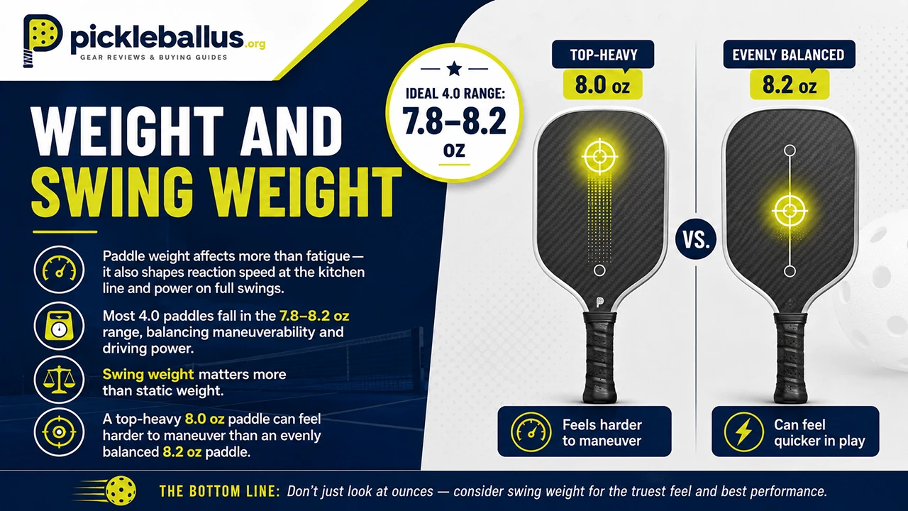 Weight and Swing Weight