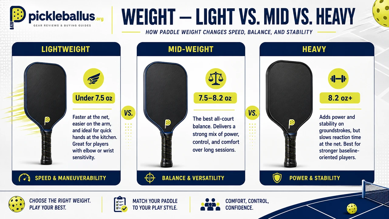 Weight — Light vs. Mid vs. Heavy