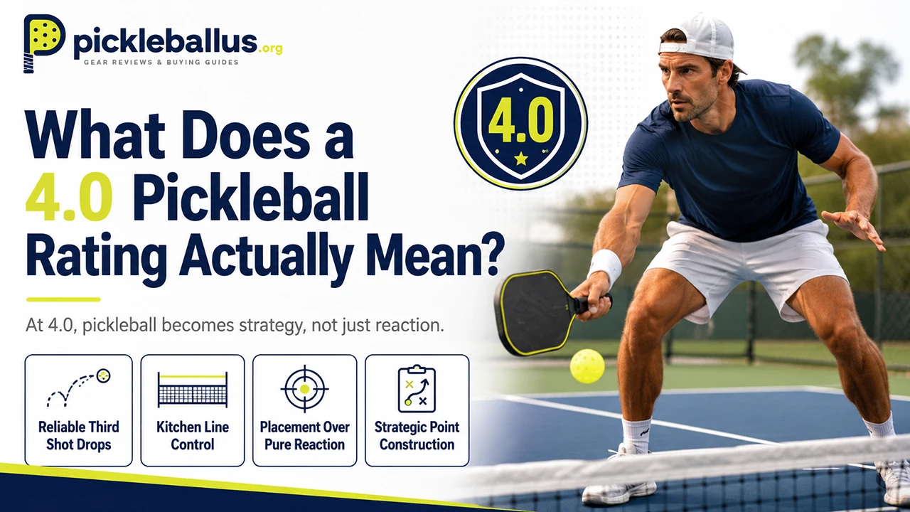 What Does a 4.0 Pickleball Rating Actually Mean?