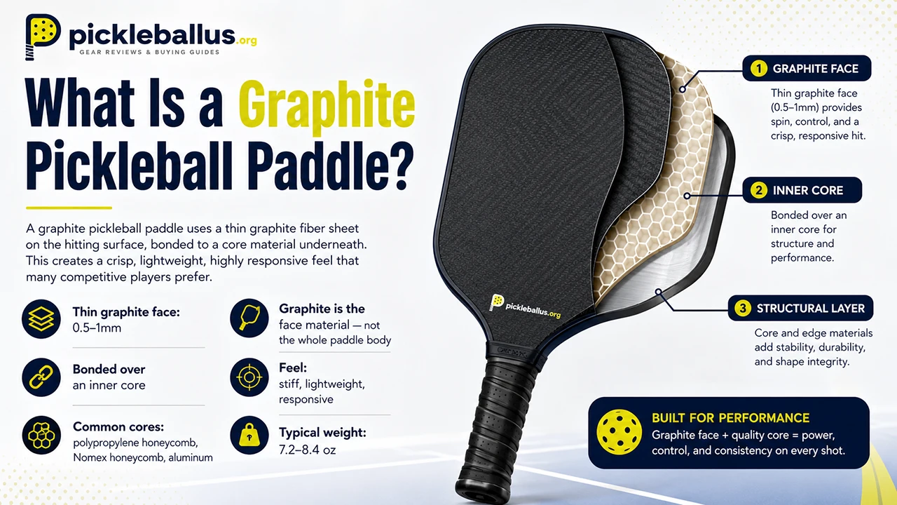 What Is a Graphite Pickleball Paddle?