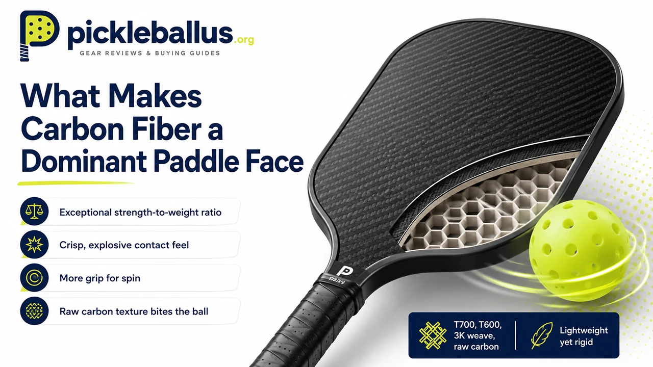What Makes Carbon Fiber a Dominant Paddle Face