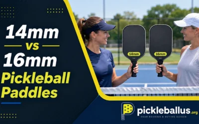 14mm vs 16mm Pickleball Paddles: Which Core Thickness Fits Your Game?