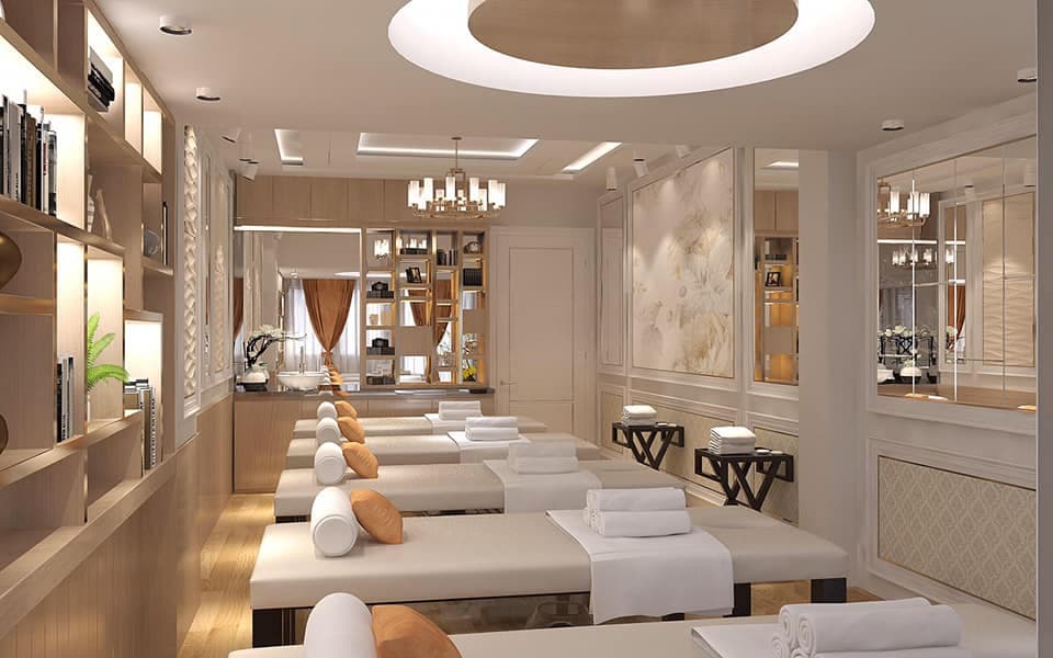 Trang trí nội thất spa Hải Phòng
