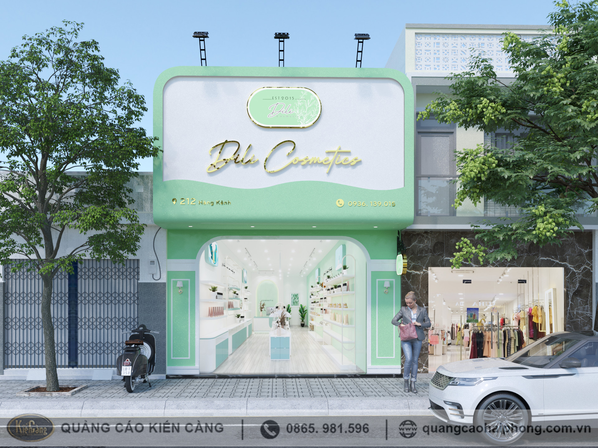 Tại sao cần thiết kế biển quảng cáo mỹ phẩm tại Hải Phòng