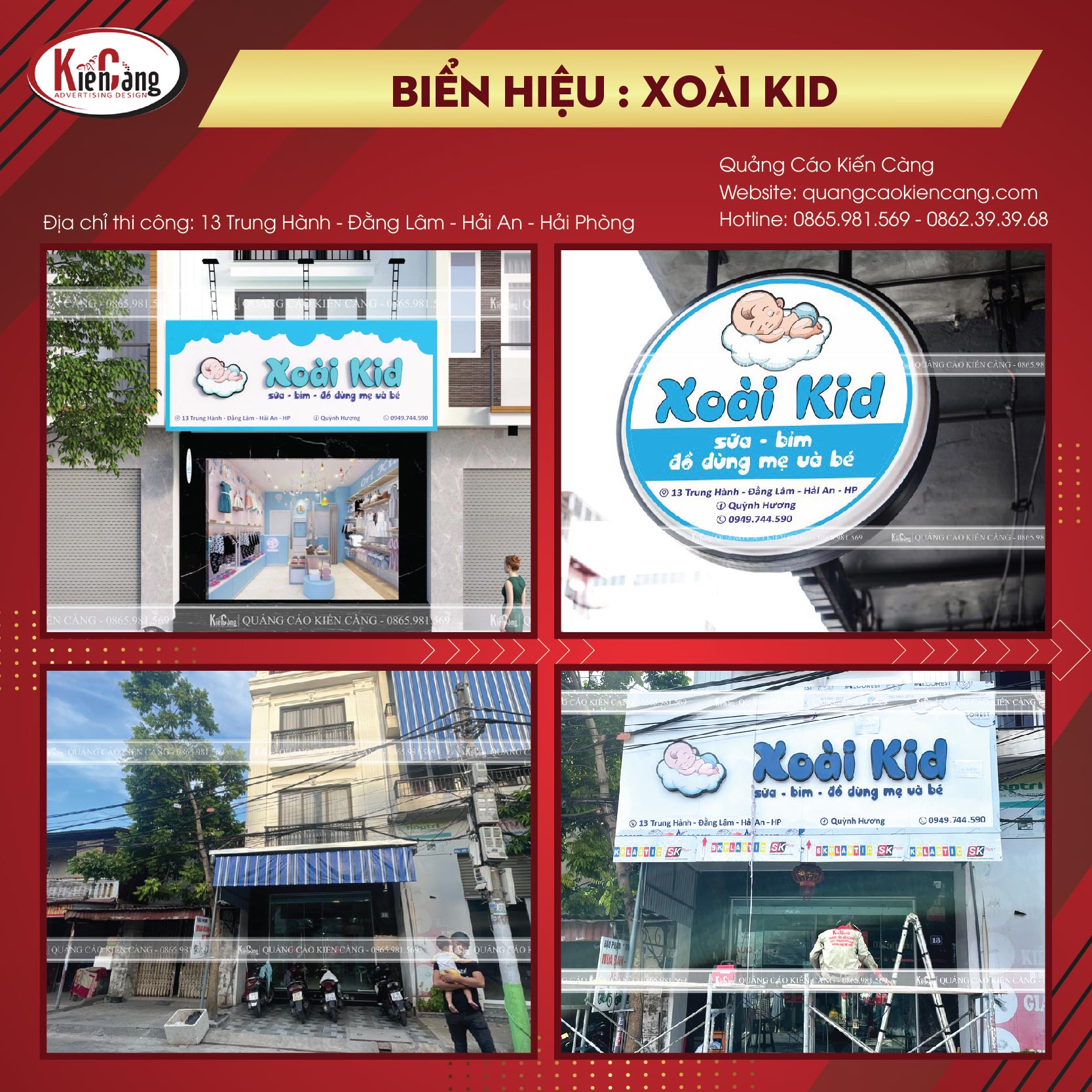 NHỮNG MẪU BIỂN HIỆU QUẢNG CÁO SHOP MẸ VÀ BÉ THU HÚT KHÁCH HIỆU QUẢ