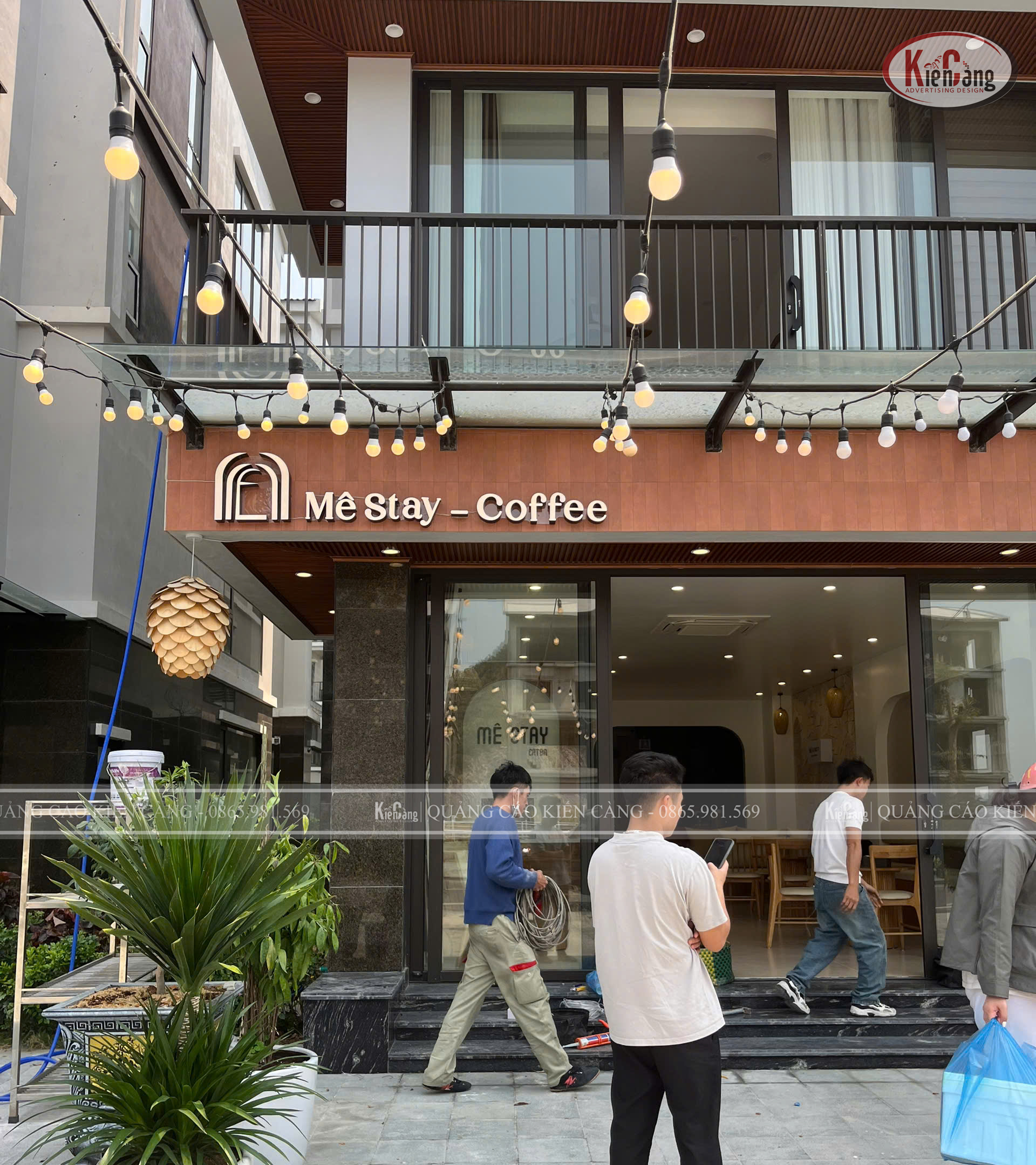 Thiết Kế - Thi Công Biển Hiệu Và Decor Nội Thất Quán Mê Stay - Coffee