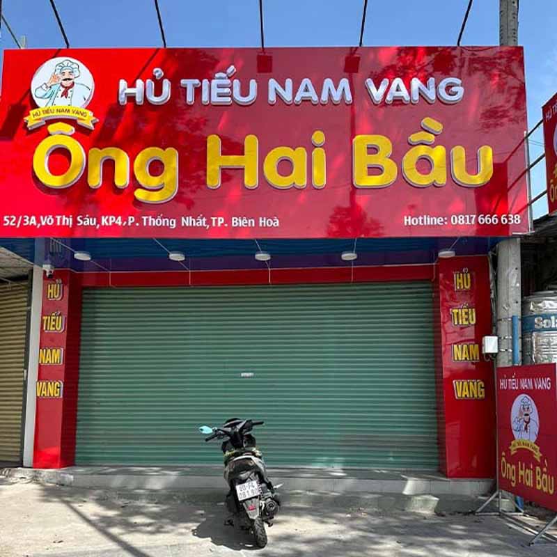 Tiêu chí thiết kế biển quảng cáo bún phở đẹp