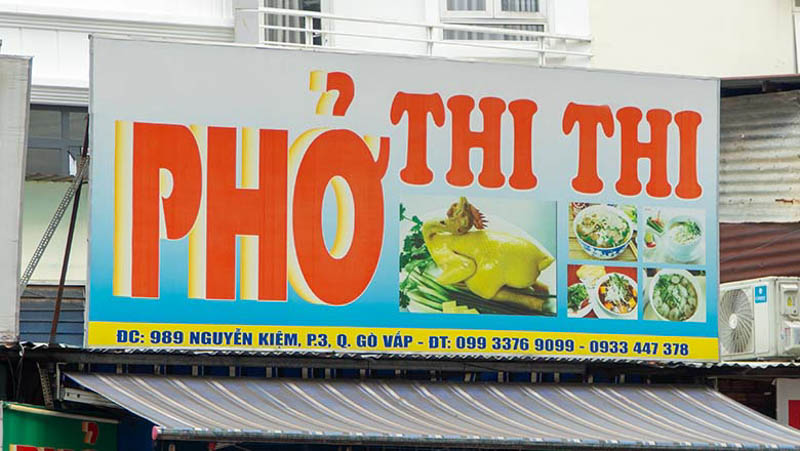 Tại sao cần làm biển quảng cáo bún phở?