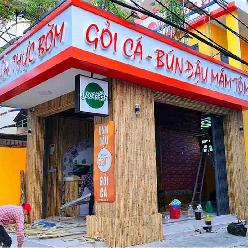 Tại sao nên làm biển quảng cáo bún phở tại Kiến Càng?