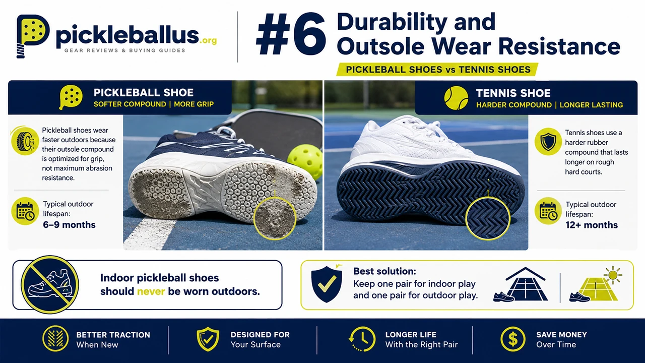 #6 Durability and Outsole Wear Resistance