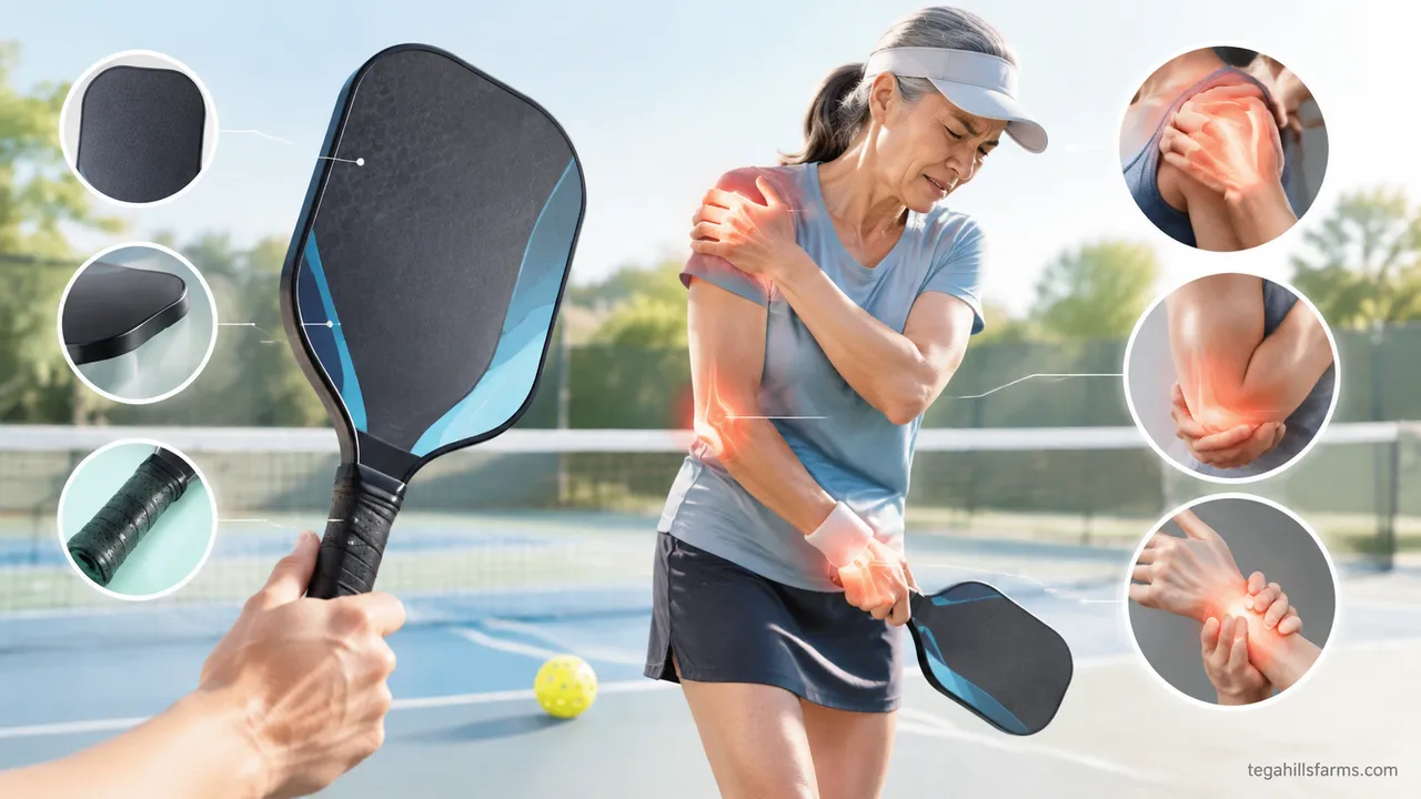 Avoiding Common Pickleball Injuries with the Right Paddle Choice