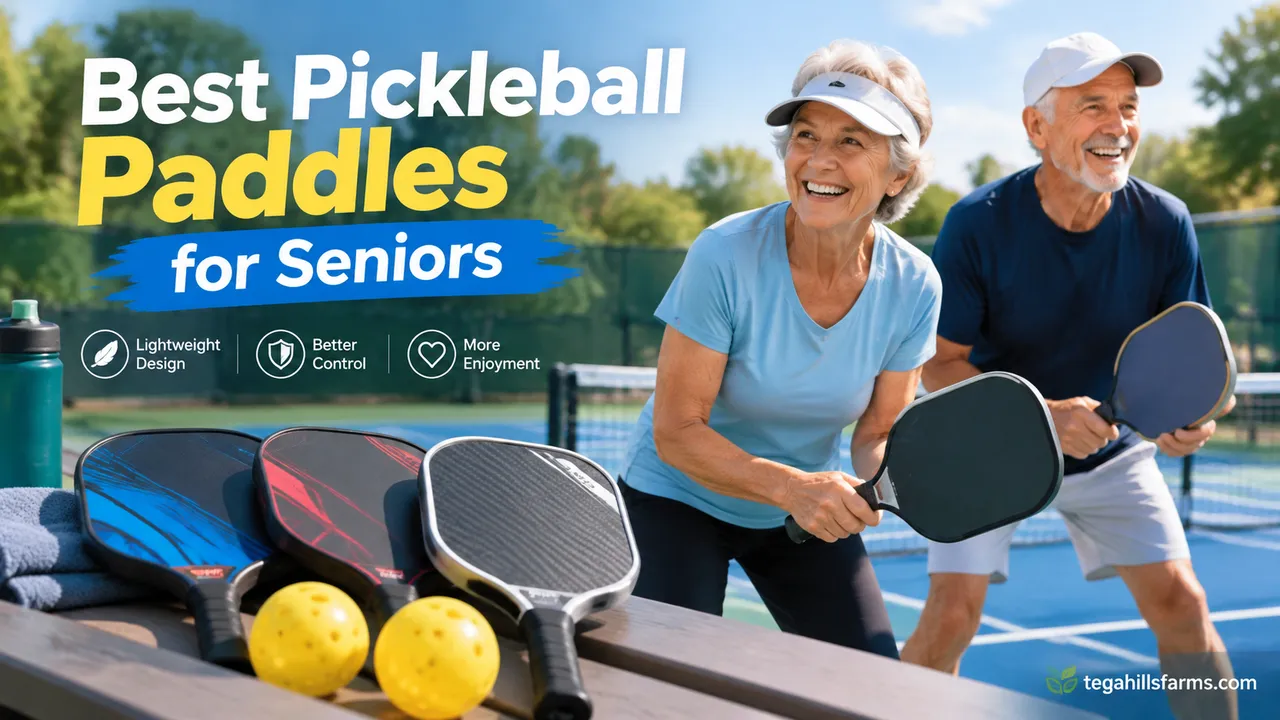 Best pickleball paddles for seniors