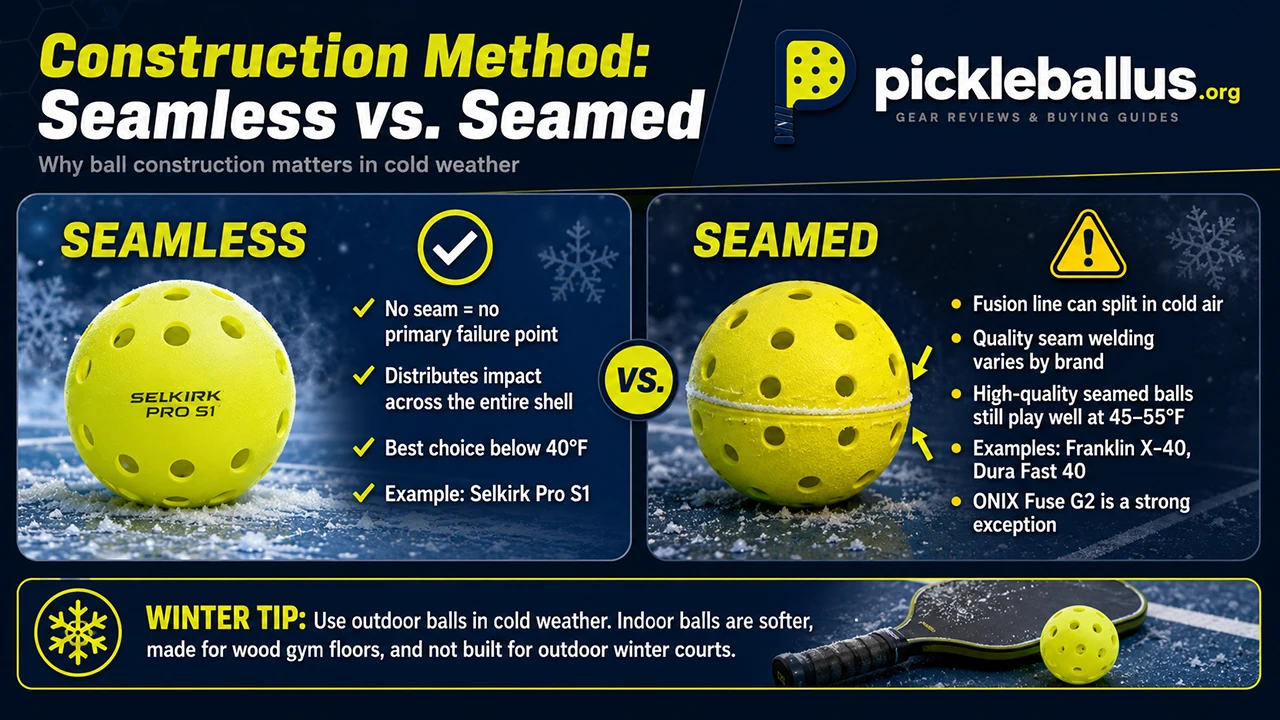 Construction Method: Seamless vs. Seamed