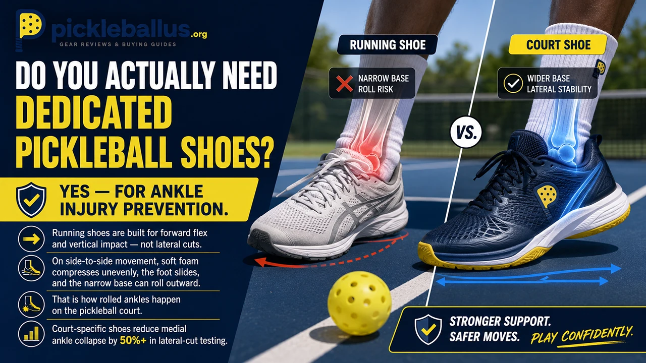 Do You Actually Need Dedicated Pickleball Shoes?
