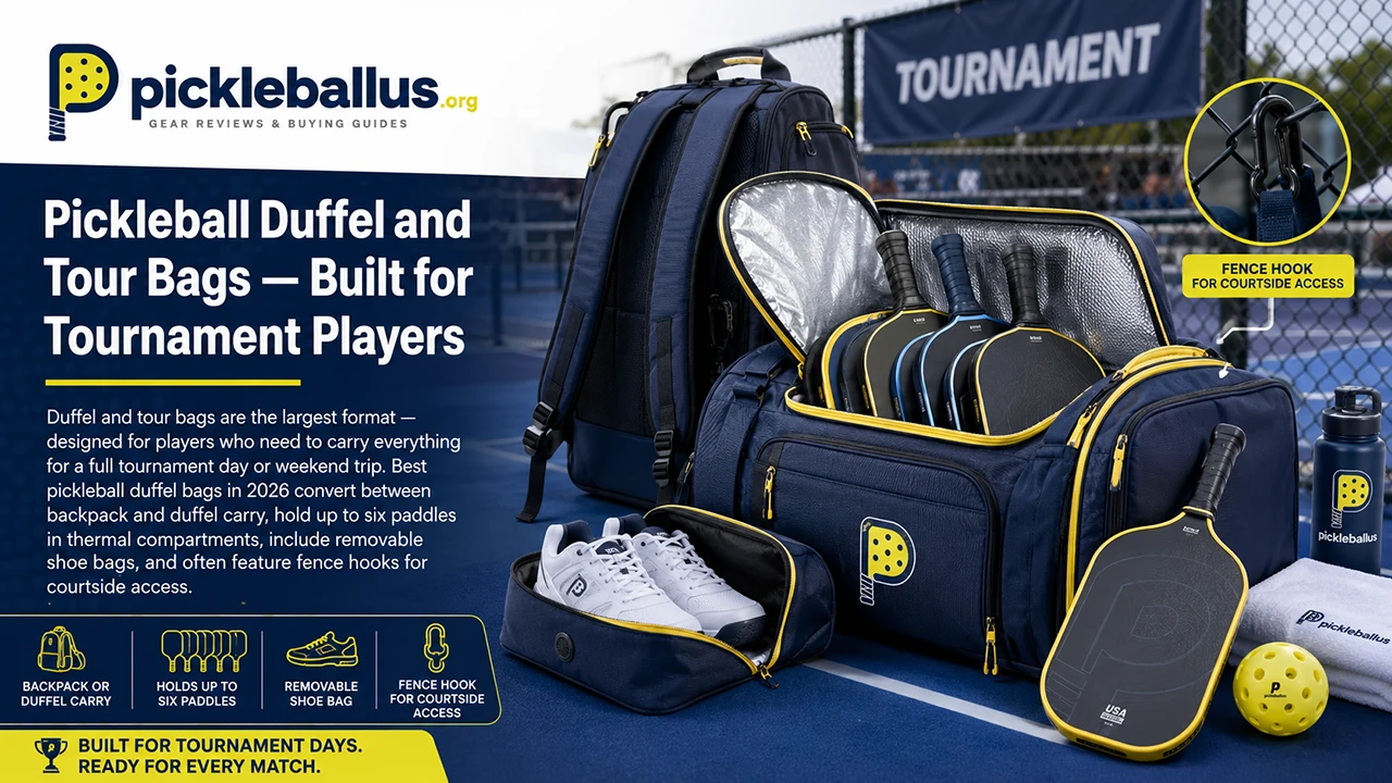 Duffel and Tour Bags — Built for Tournament Players