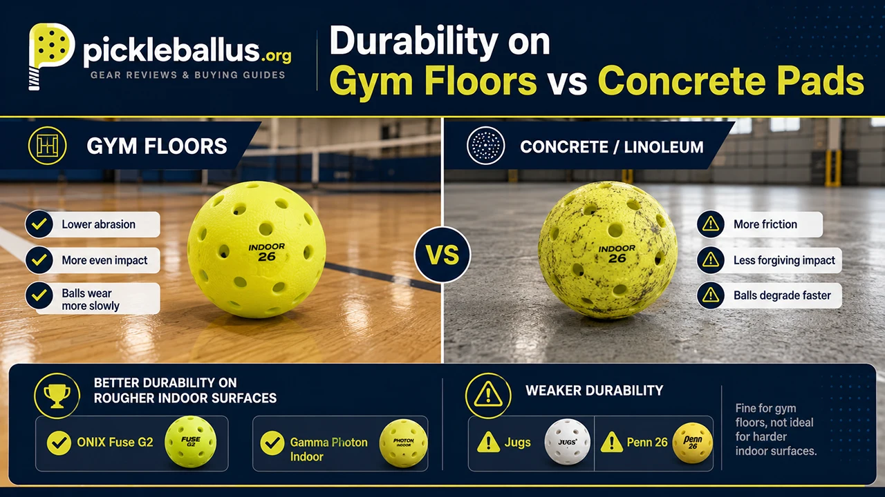 Durability on Gym Floors vs Concrete Pads