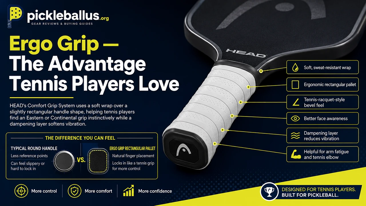 Ergo Grip — The Advantage Tennis Players Love