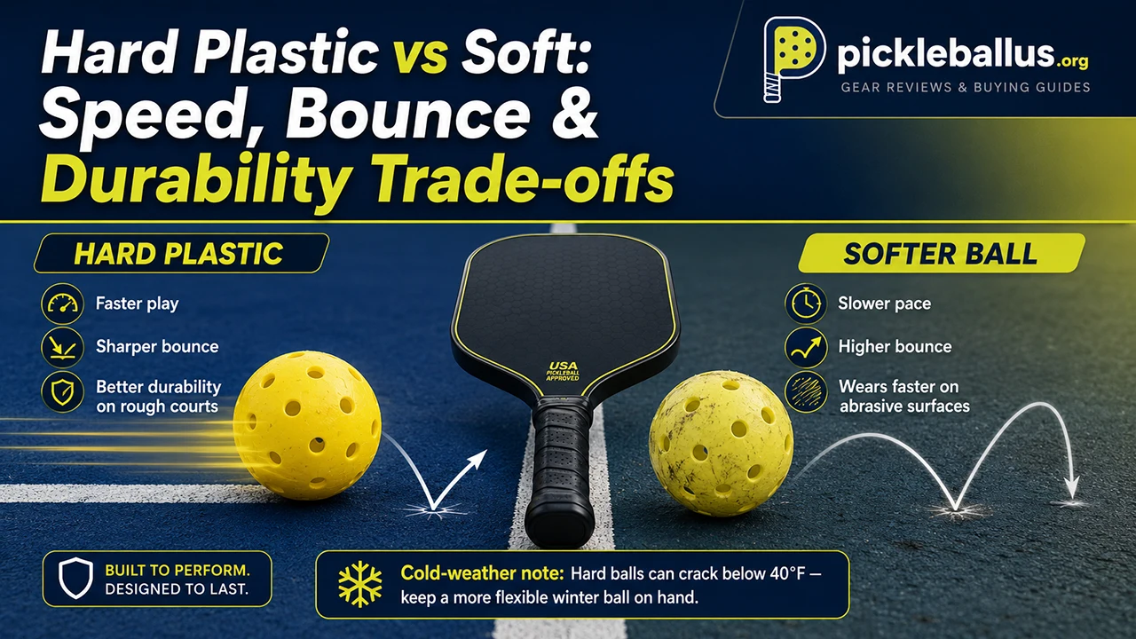 Hard Plastic vs Soft: Speed, Bounce & Durability Trade-offs
