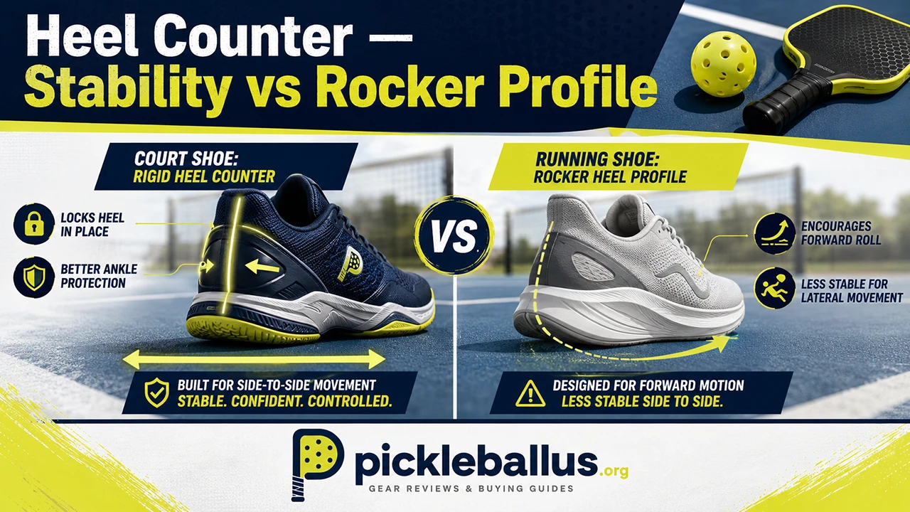 Heel Counter — Stability vs Rocker Profile