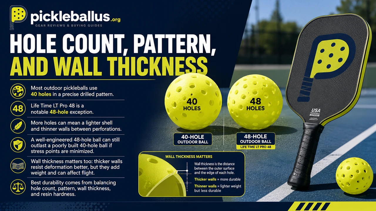 Hole Count, Pattern, and Wall Thickness
