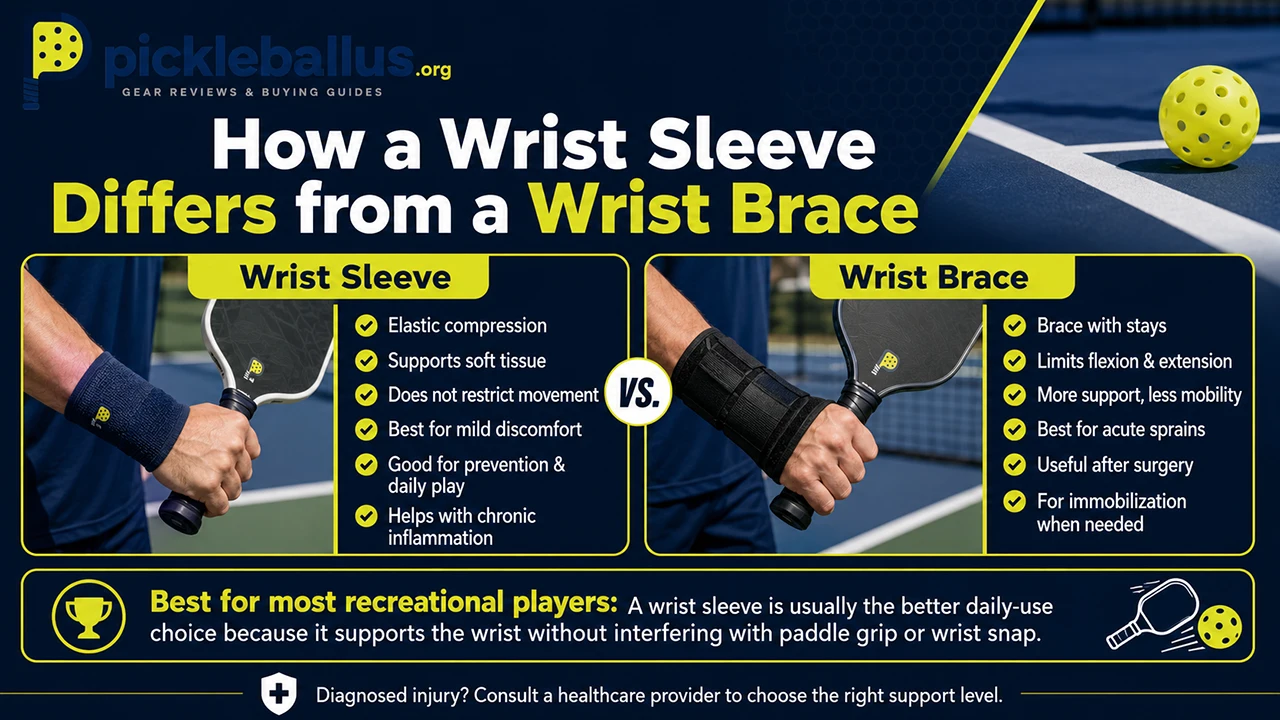 How a Wrist Sleeve Differs from a Wrist Brace