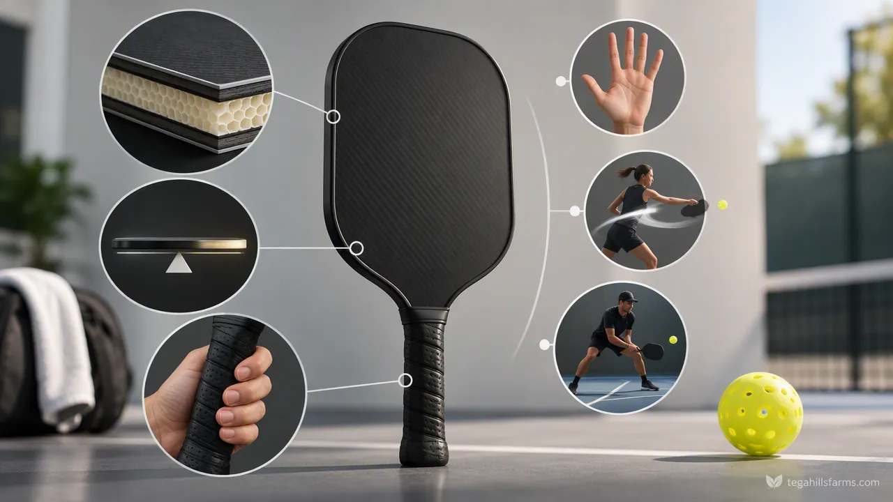 How to Choose a Pickleball Paddle for Control