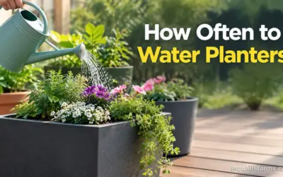 How Often to Water Planters — A Simple Guide