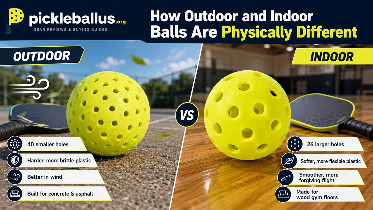 How Outdoor and Indoor Balls Are Physically Different