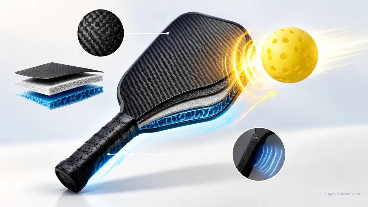 How Surface and Core Materials Affect Pickleball Paddle Performance