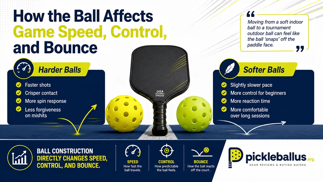 How the Ball Affects Game Speed, Control, and Bounce