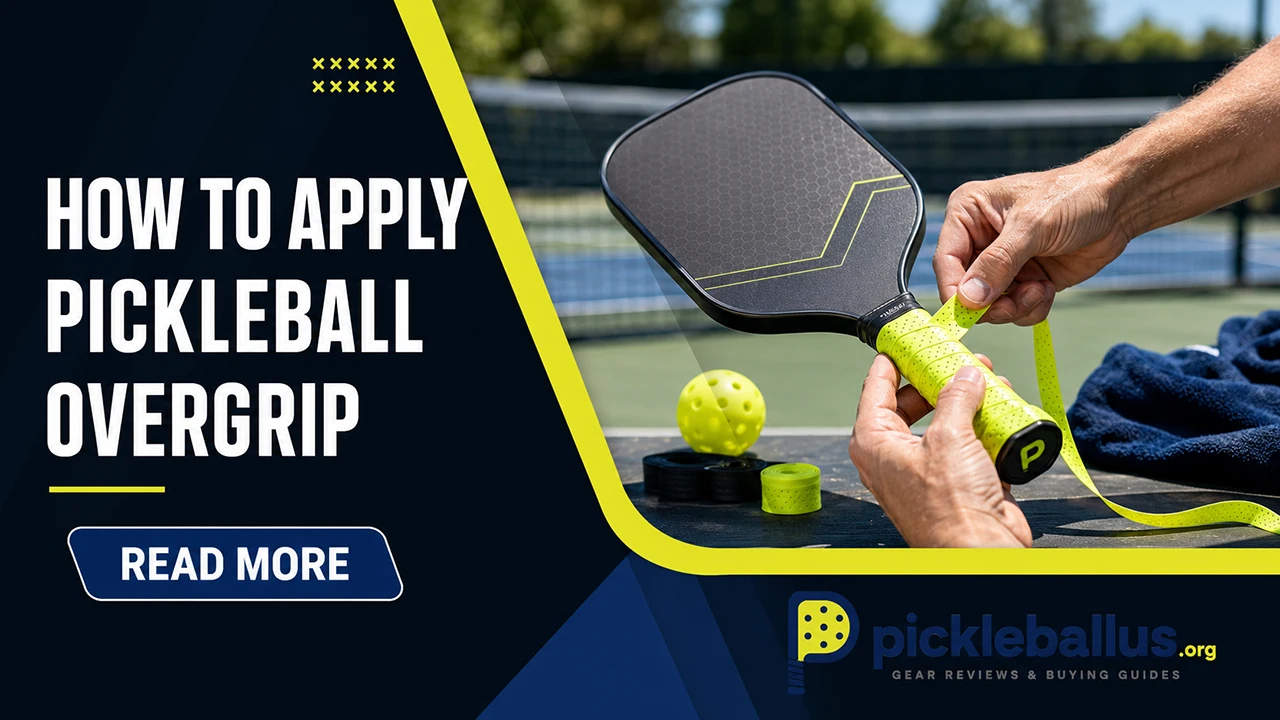 How to Apply Pickleball Overgrip