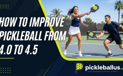 How to Improve Pickleball from 4.0 to 4.5: 7 Skills to Master