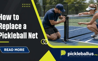 How to Replace a Pickleball Net: Portable and Permanent Guide